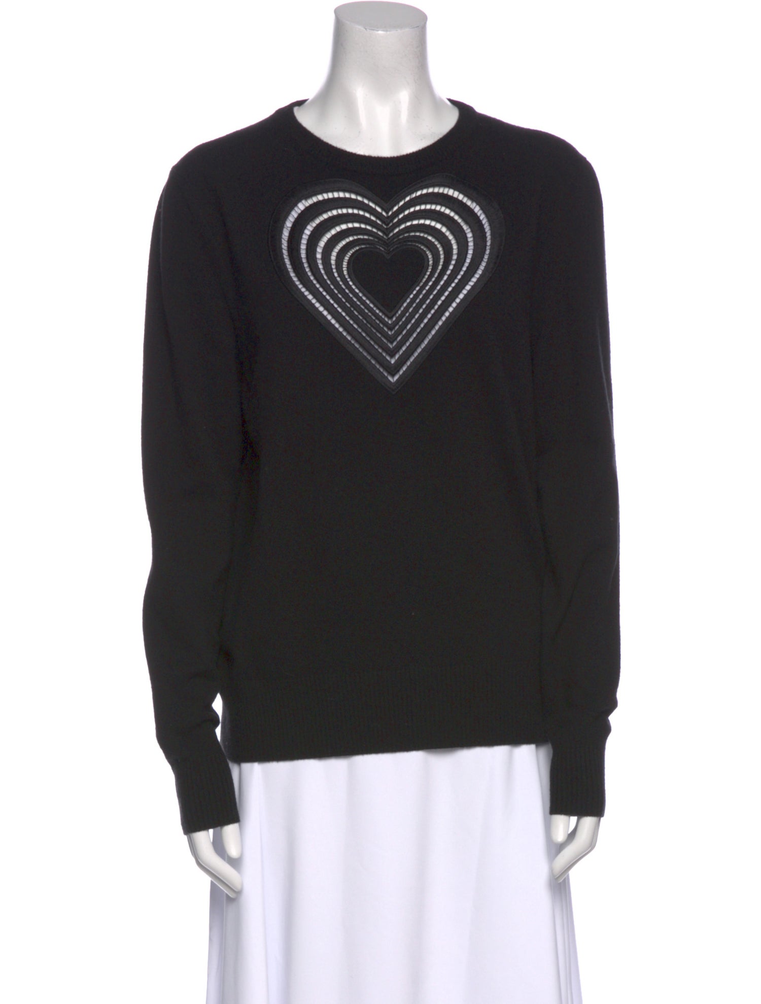 Christopher Kane Wool Striped Sweater