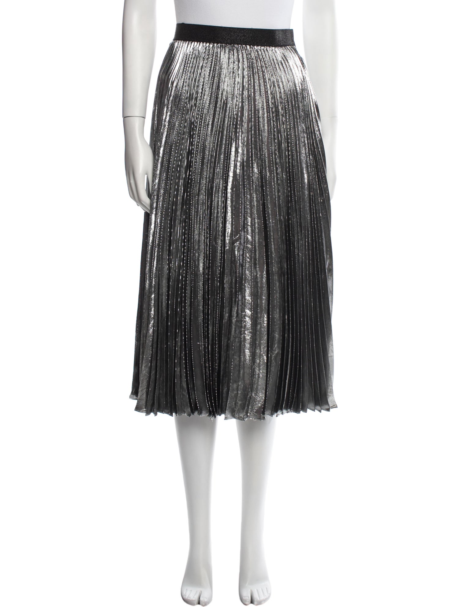 Christopher Kane Silk Midi Length Skirt