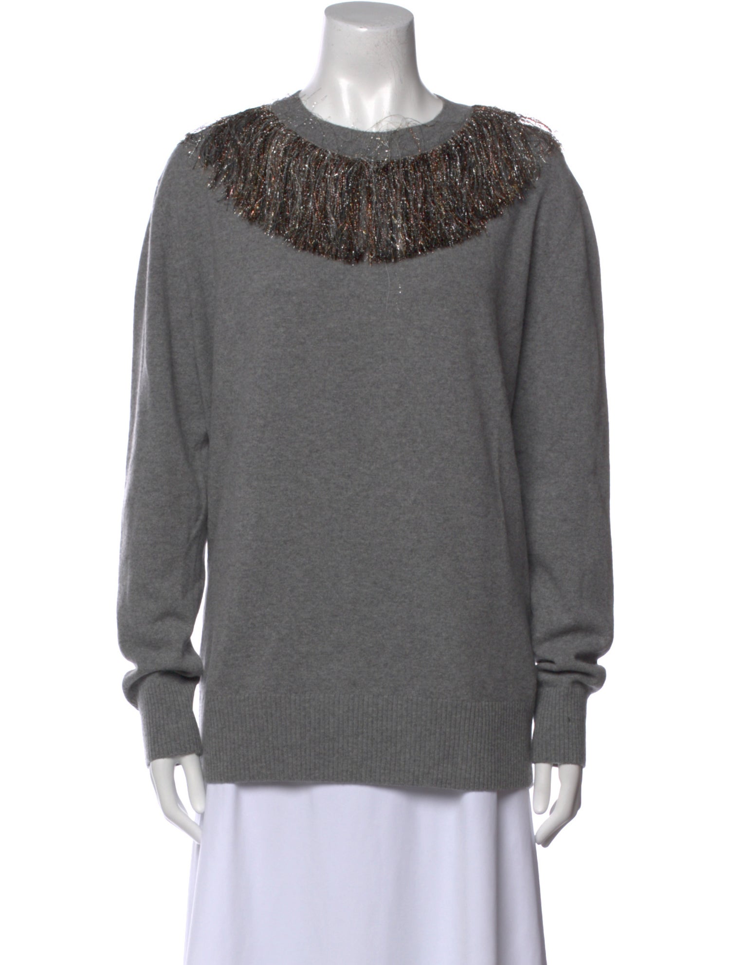 Christopher Kane Wool Crew Neck Sweater