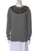Christopher Kane Wool Crew Neck Sweater