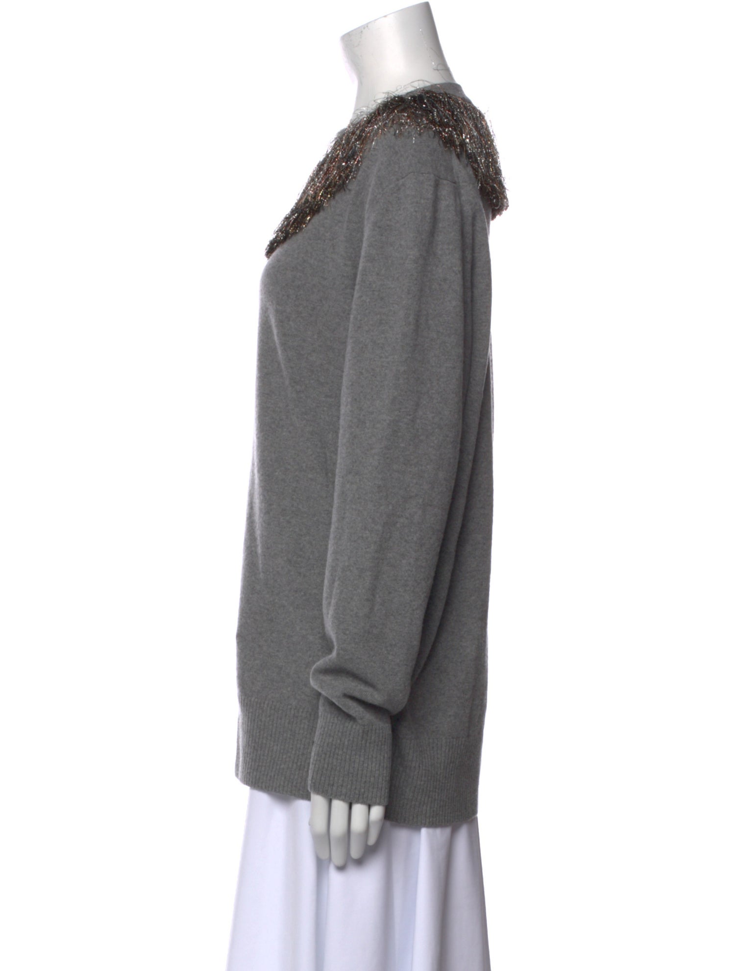 Christopher Kane Wool Crew Neck Sweater