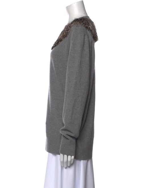 Christopher Kane Wool Crew Neck Sweater