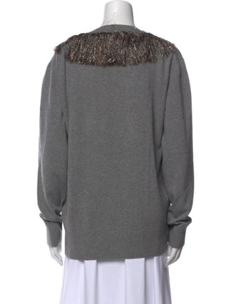 Christopher Kane Wool Crew Neck Sweater