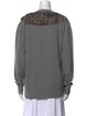 Christopher Kane Wool Crew Neck Sweater