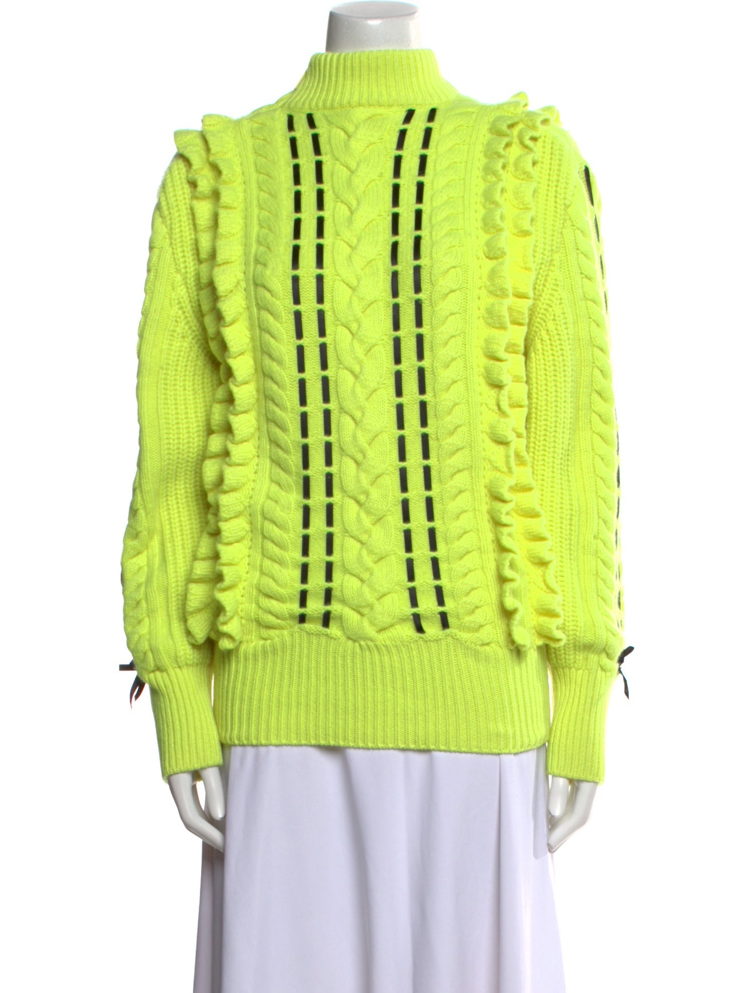 Christopher Kane Cashmere Mock Neck Sweater