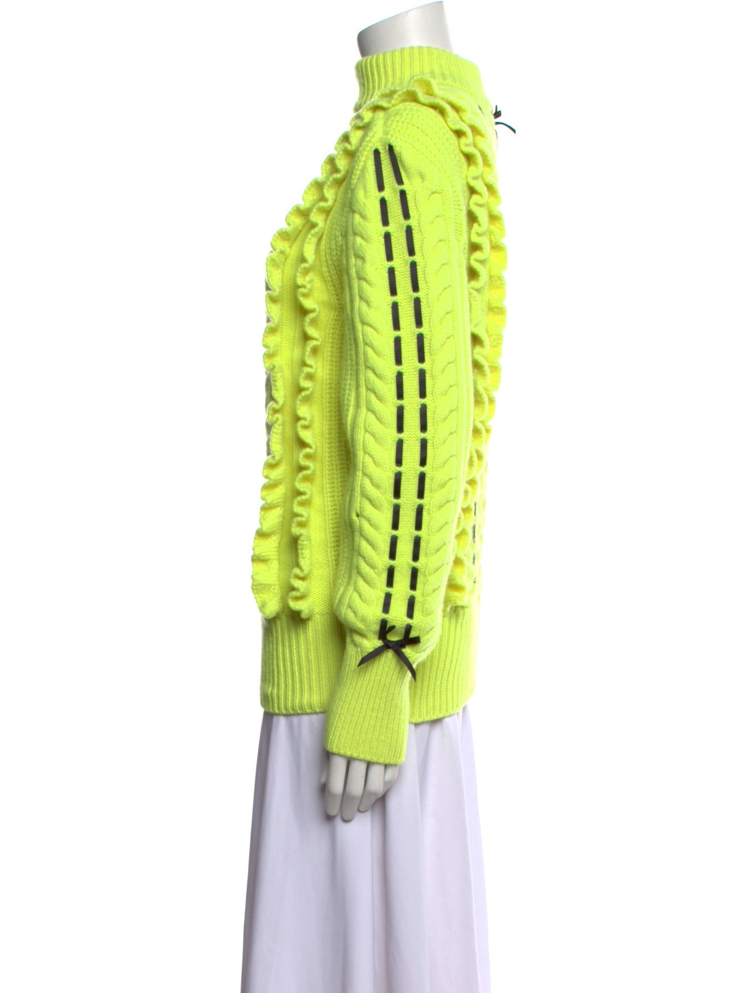 Christopher Kane Cashmere Mock Neck Sweater