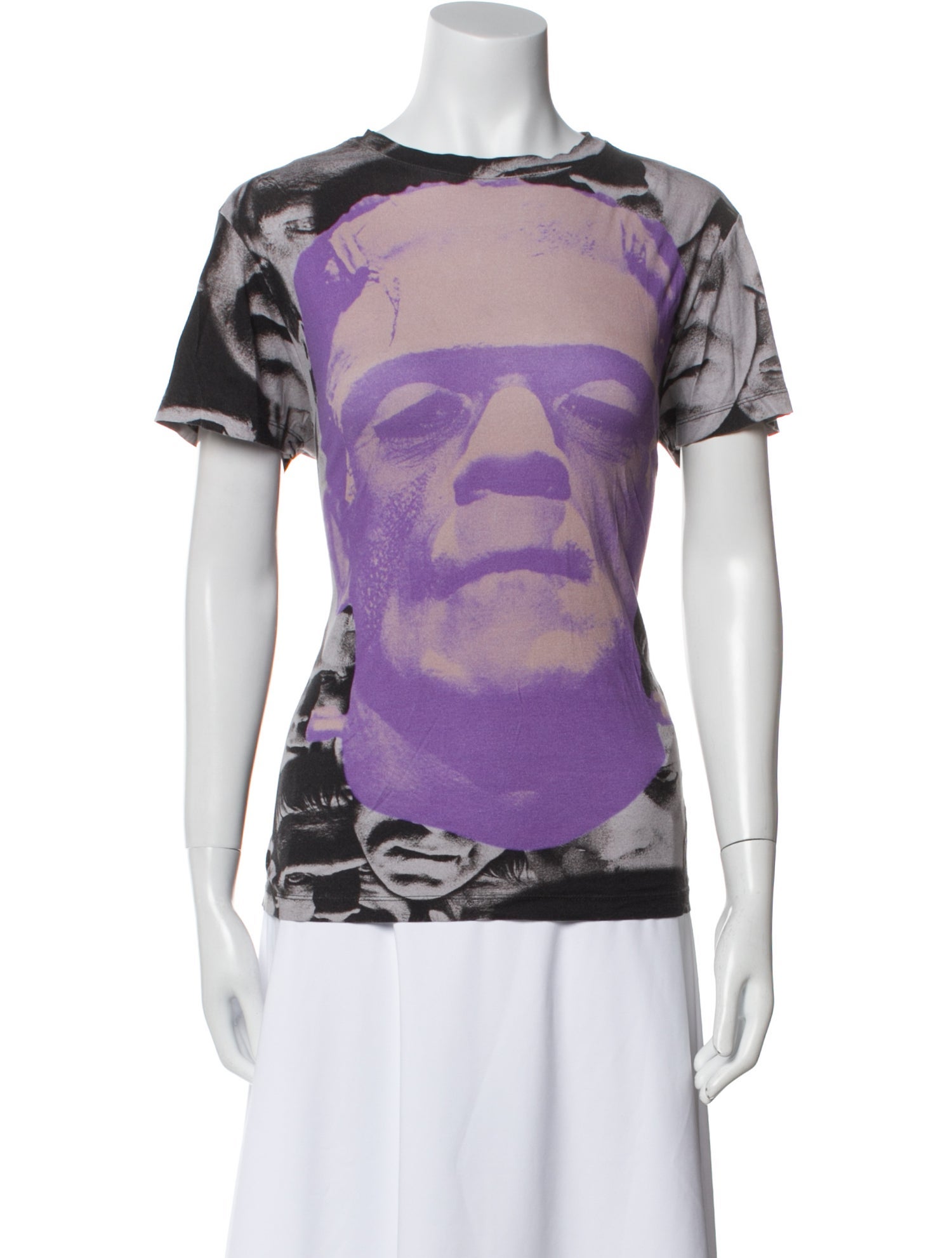Christopher Kane Printed Crew Neck T-Shirt