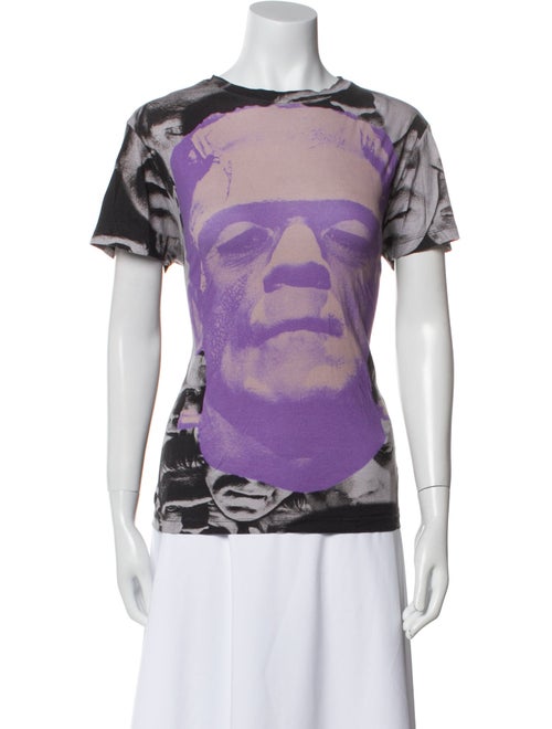 Christopher Kane Printed Crew Neck T-Shirt