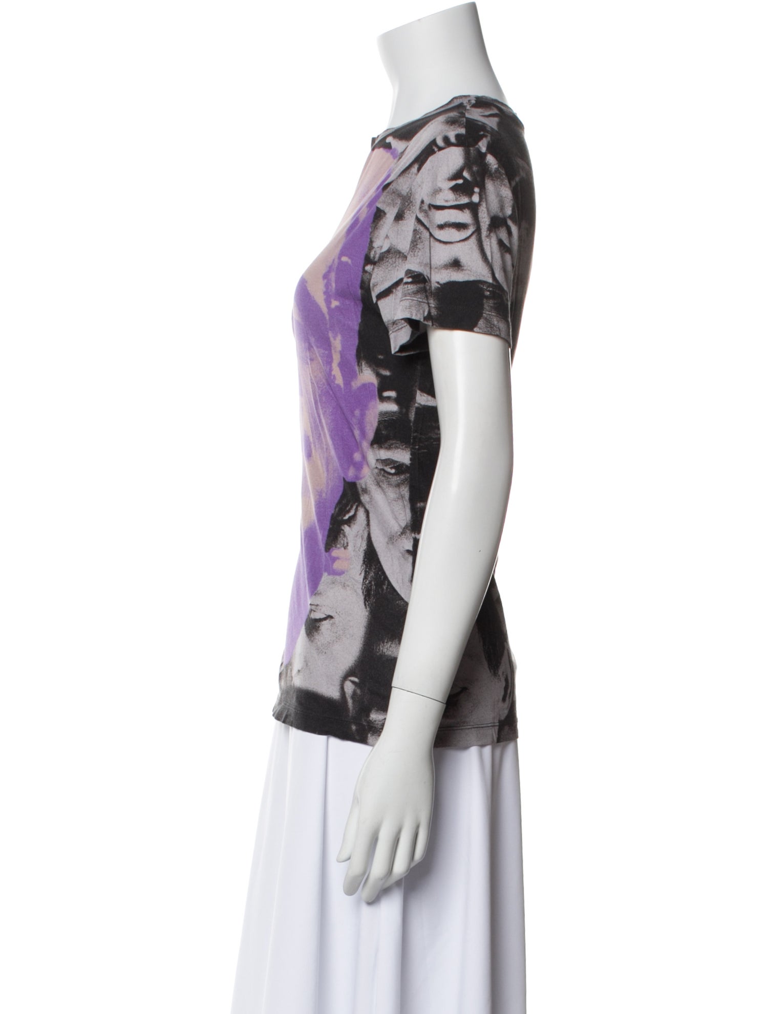 Christopher Kane Printed Crew Neck T-Shirt