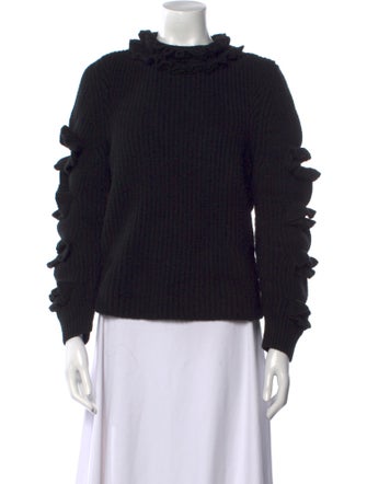 Christopher Kane Cashmere Mock Neck Sweater