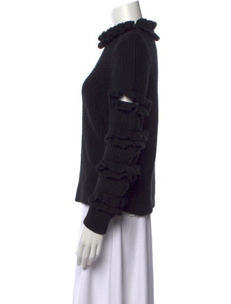 Christopher Kane Cashmere Mock Neck Sweater