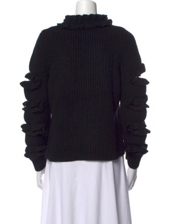 Christopher Kane Cashmere Mock Neck Sweater