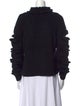 Christopher Kane Cashmere Mock Neck Sweater