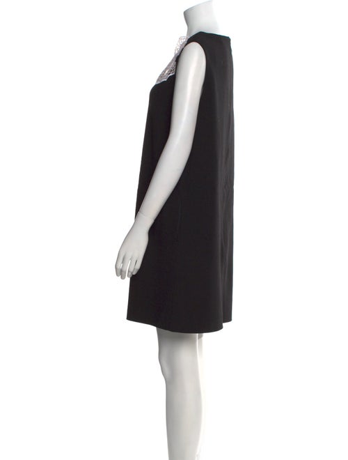 Christopher Kane Square Neckline Mini Dress