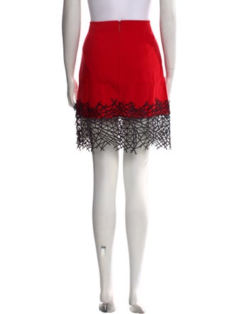 Christopher Kane Wool Knee-Length Skirt