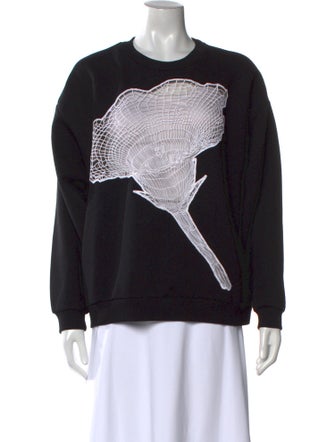 Christopher Kane Graphic Print Crew Neck Sweatshirt
