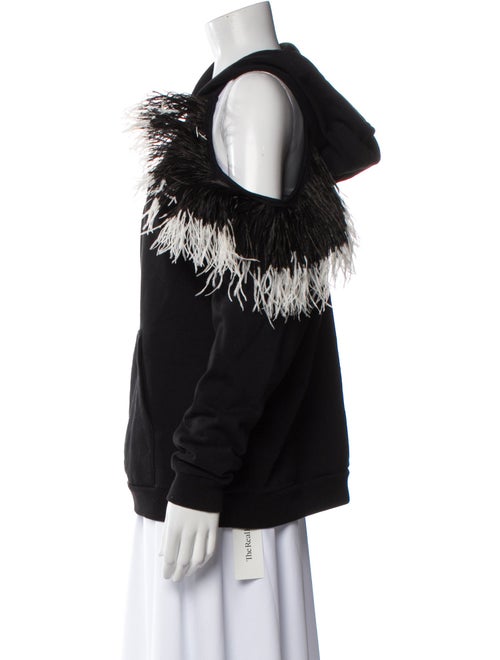 Christopher Kane Mock Neck Long Sleeve Sweatshirt