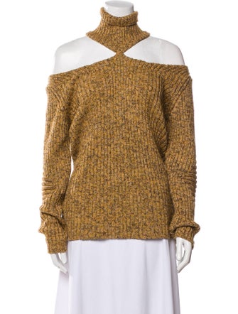 Christopher Kane Virgin Wool Turtleneck Sweater