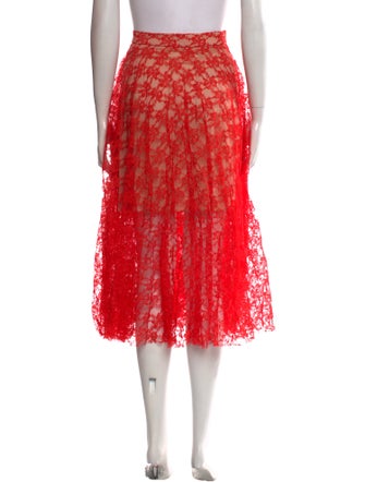 Christopher Kane Nylon Midi Length Skirt