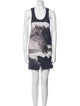 Christopher Kane Tie-Dye Print Mini Dress