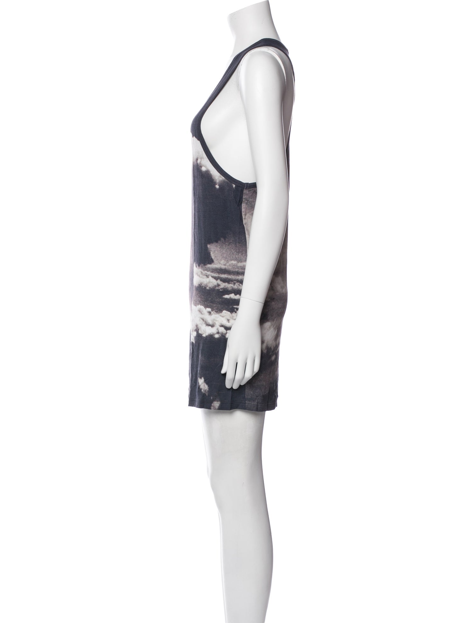 Christopher Kane Tie-Dye Print Mini Dress