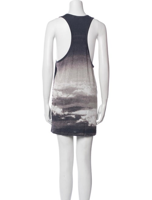 Christopher Kane Tie-Dye Print Mini Dress