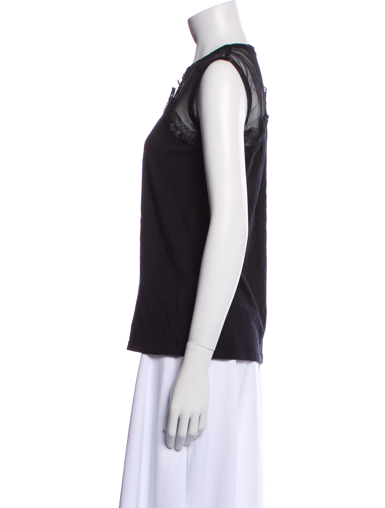 Christopher Kane Crew Neck Sleeveless Top