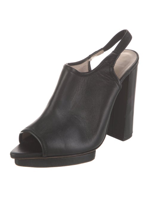 Christopher Kane Leather Slingback Pumps