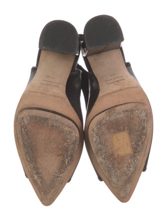 Christopher Kane Leather Slingback Pumps