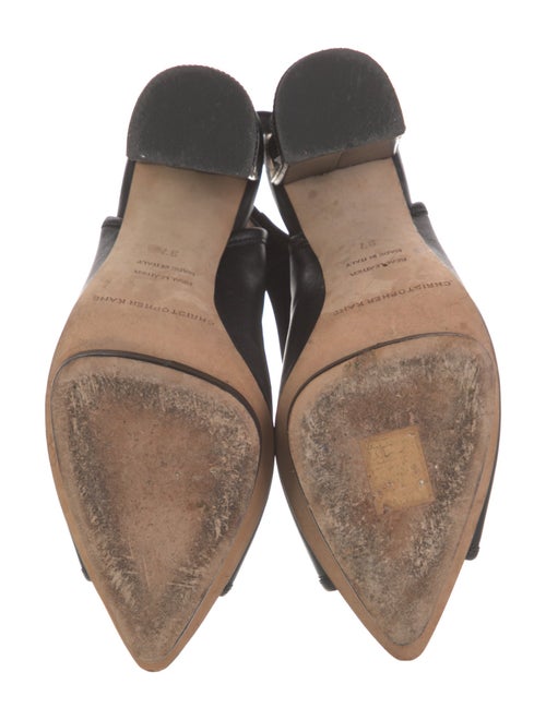 Christopher Kane Leather Slingback Pumps