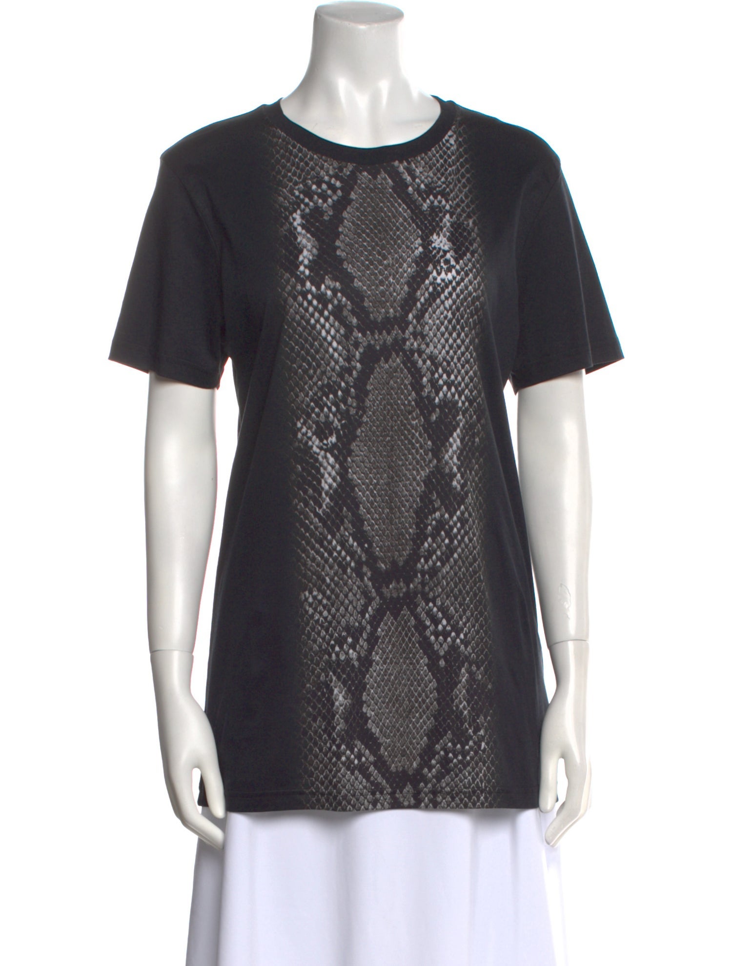 Christopher Kane Animal Print Crew Neck T-Shirt