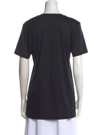 Christopher Kane Animal Print Crew Neck T-Shirt