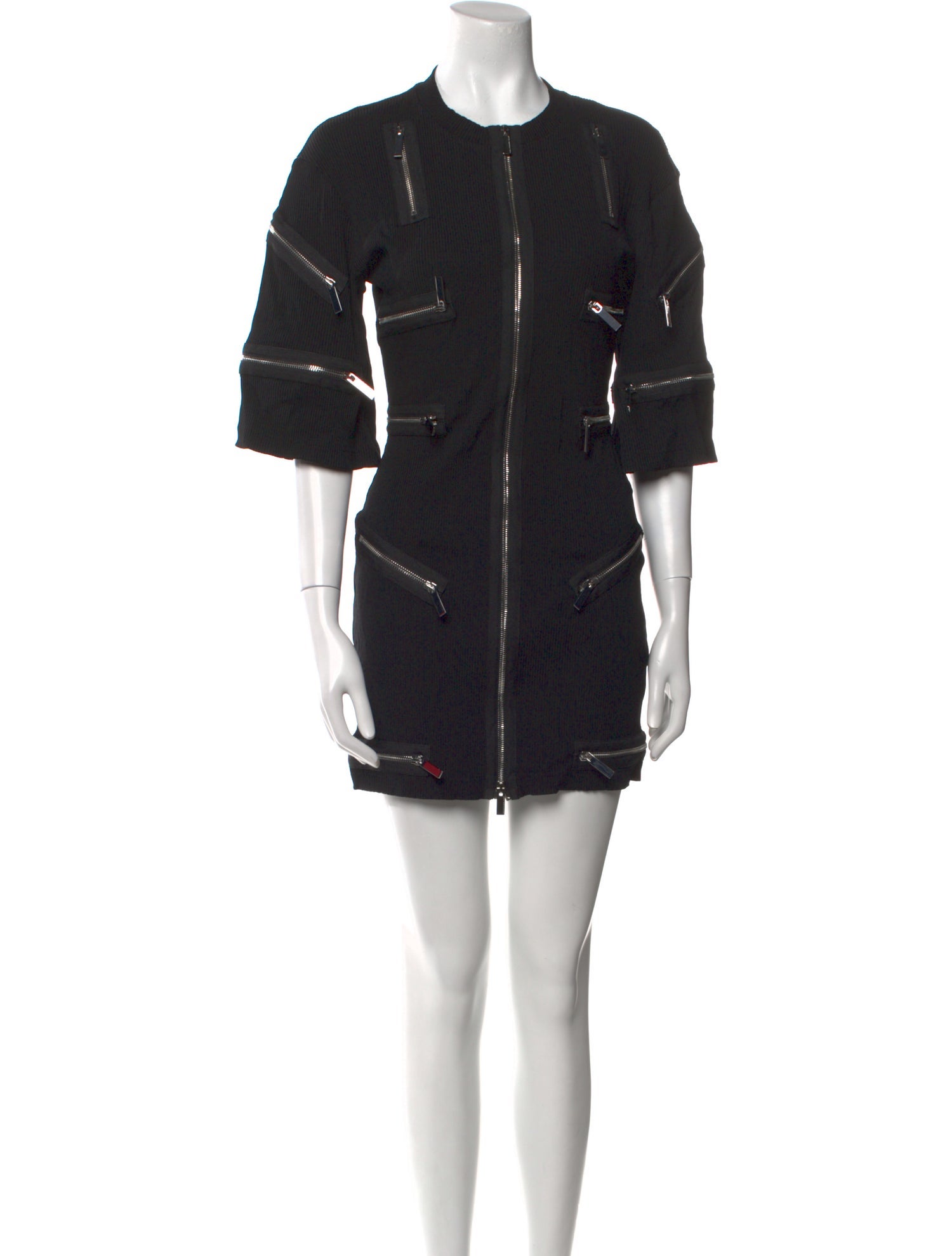 Christopher Kane Crew Neck Mini Dress