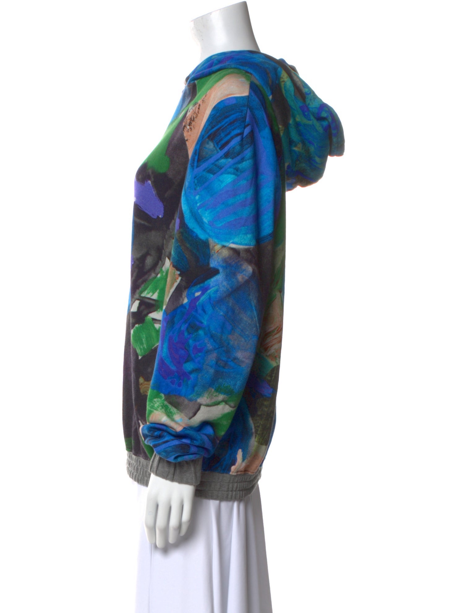 Christopher Kane Printed Scoop Neck Sweater