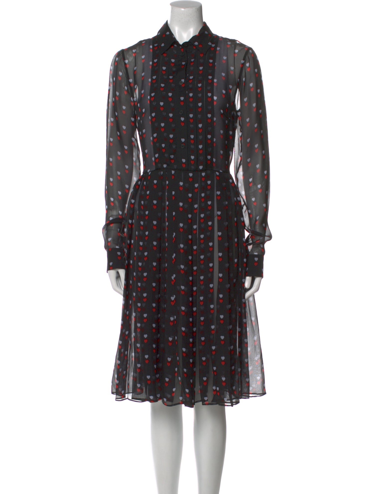 Christopher Kane Printed Knee-Length Dress