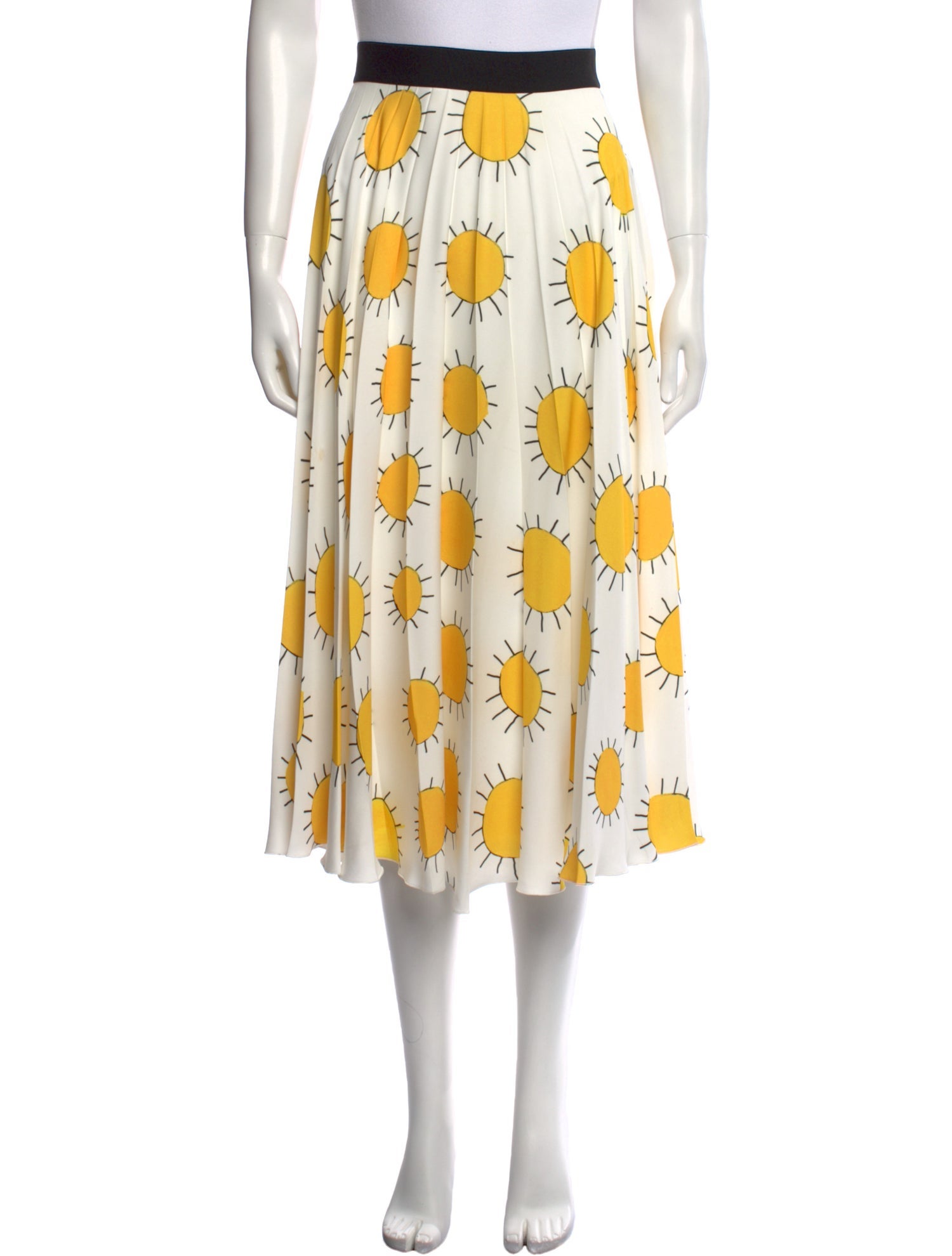 Christopher Kane Printed Midi Length Skirt