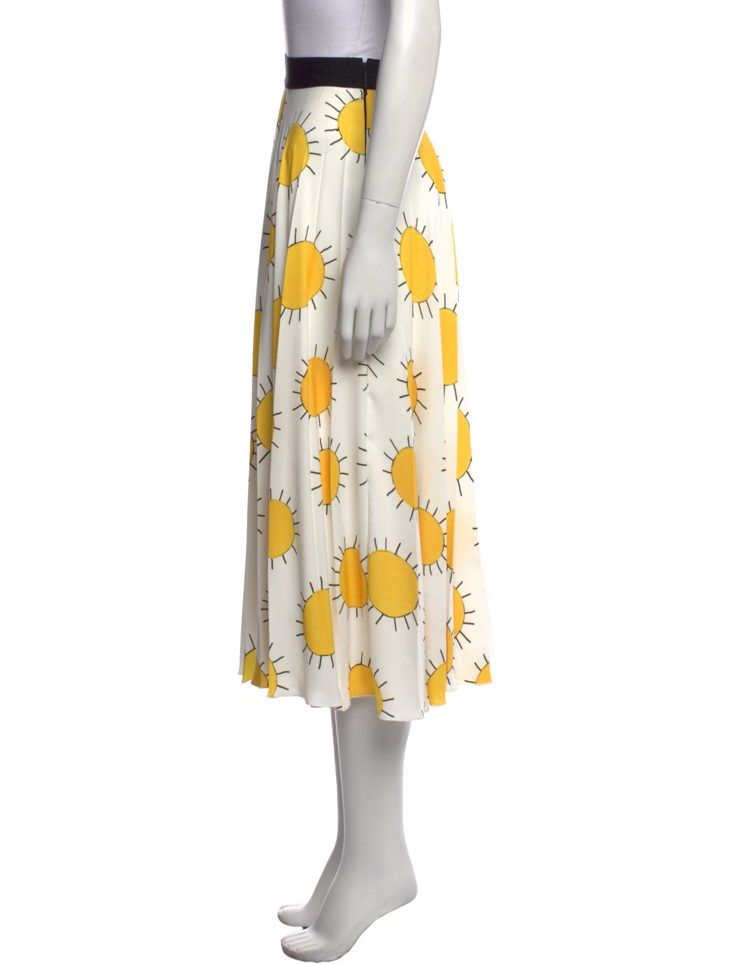 Christopher Kane Printed Midi Length Skirt