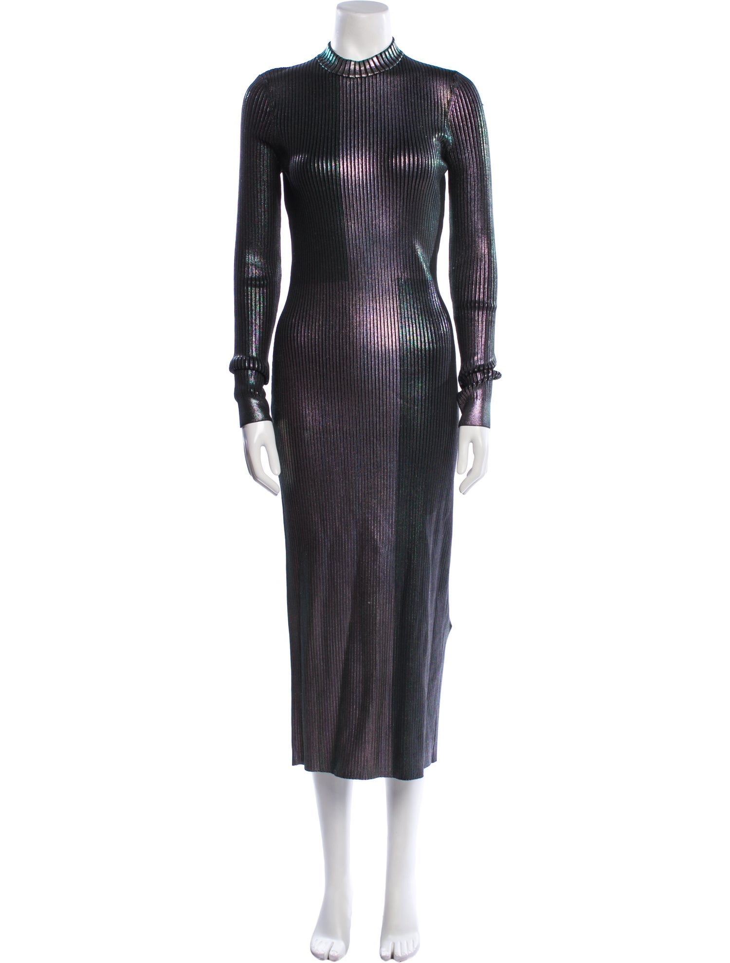 Christopher Kane Striped Long Dress