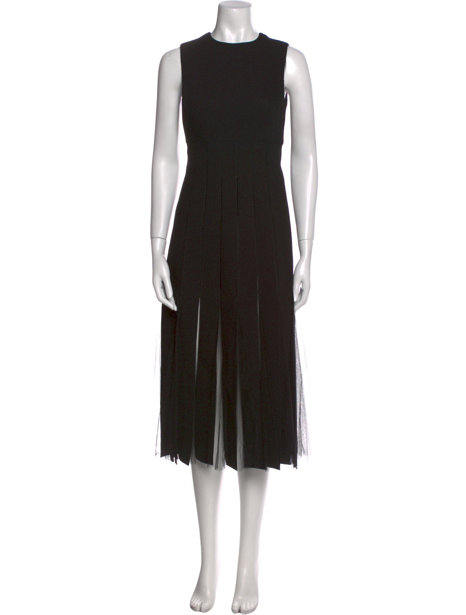 Christopher Kane Virgin Wool Midi Length Dress