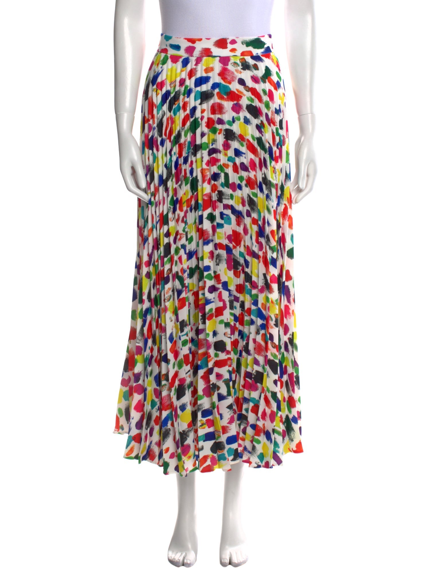 Christopher Kane Printed Midi Length Skirt