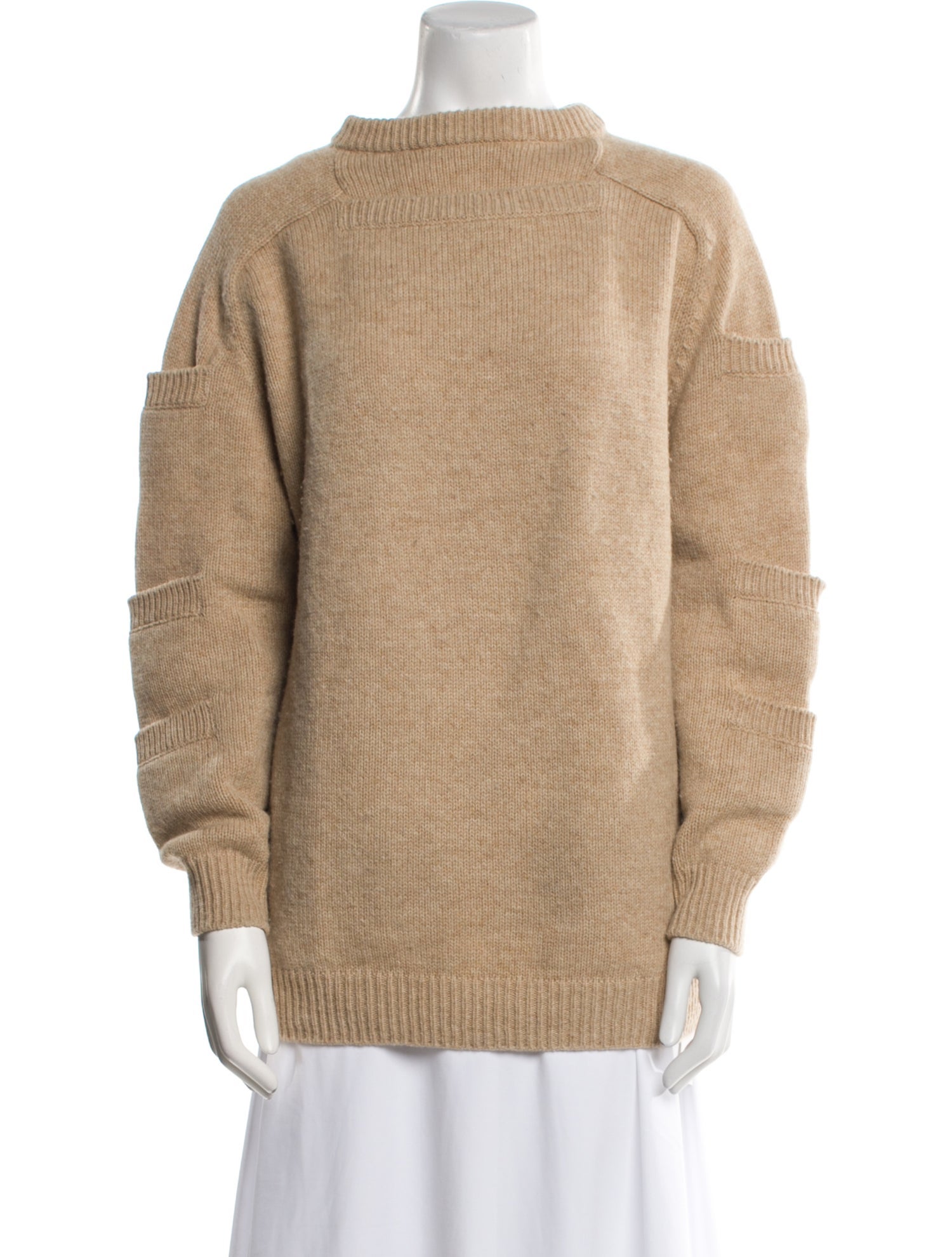 Christopher Kane Wool Mock Neck Sweater