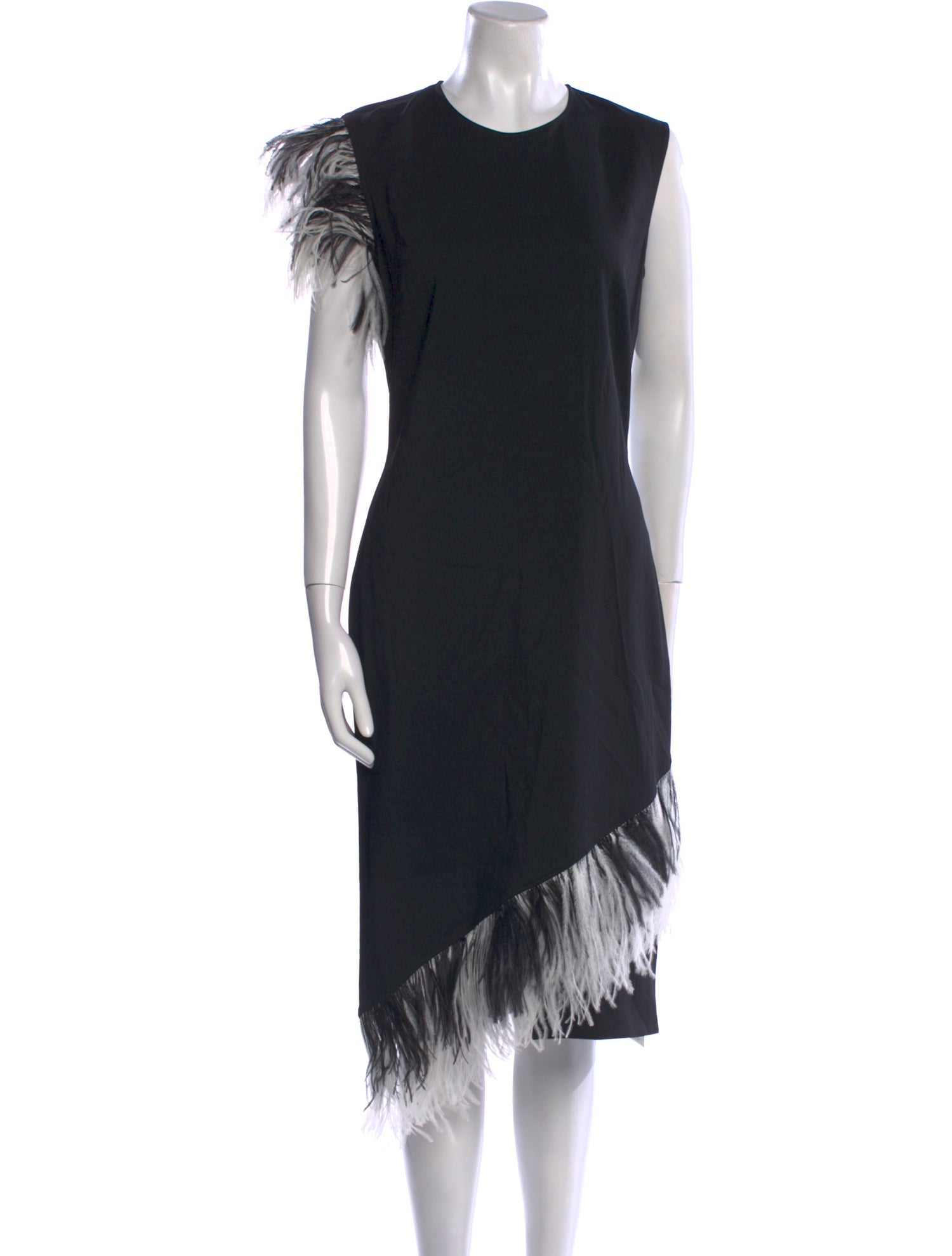 Christopher Kane Crew Neck Midi Length Dress