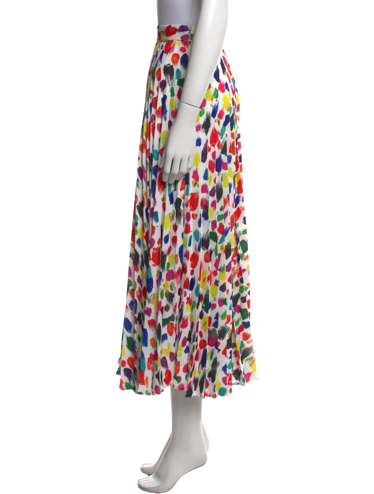 Christopher Kane Printed Midi Length Skirt