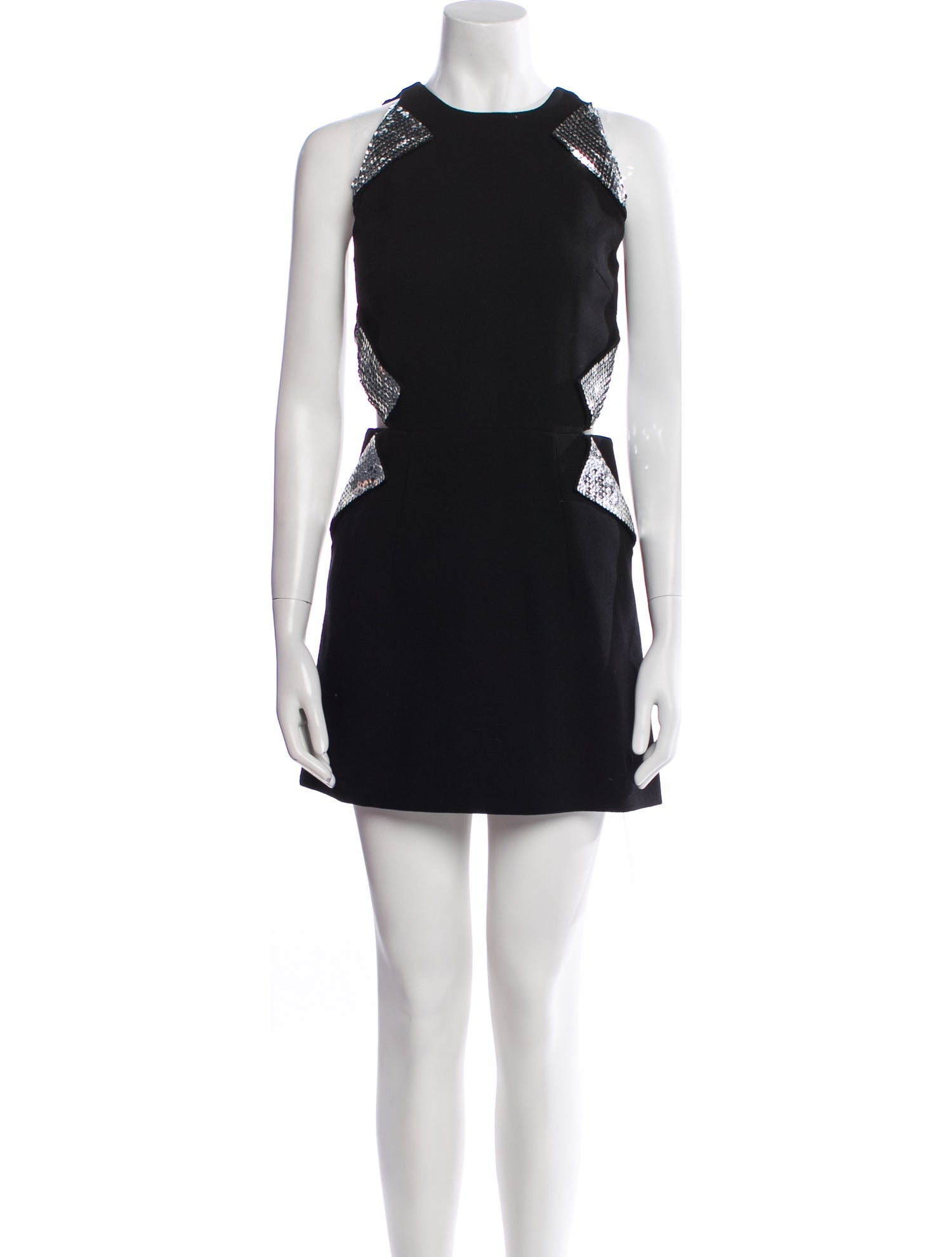 Christopher Kane Wool Mini Dress