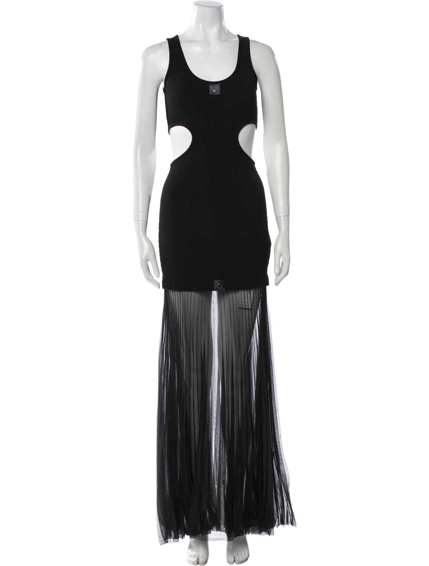 Christopher Kane Scoop Neck Long Dress