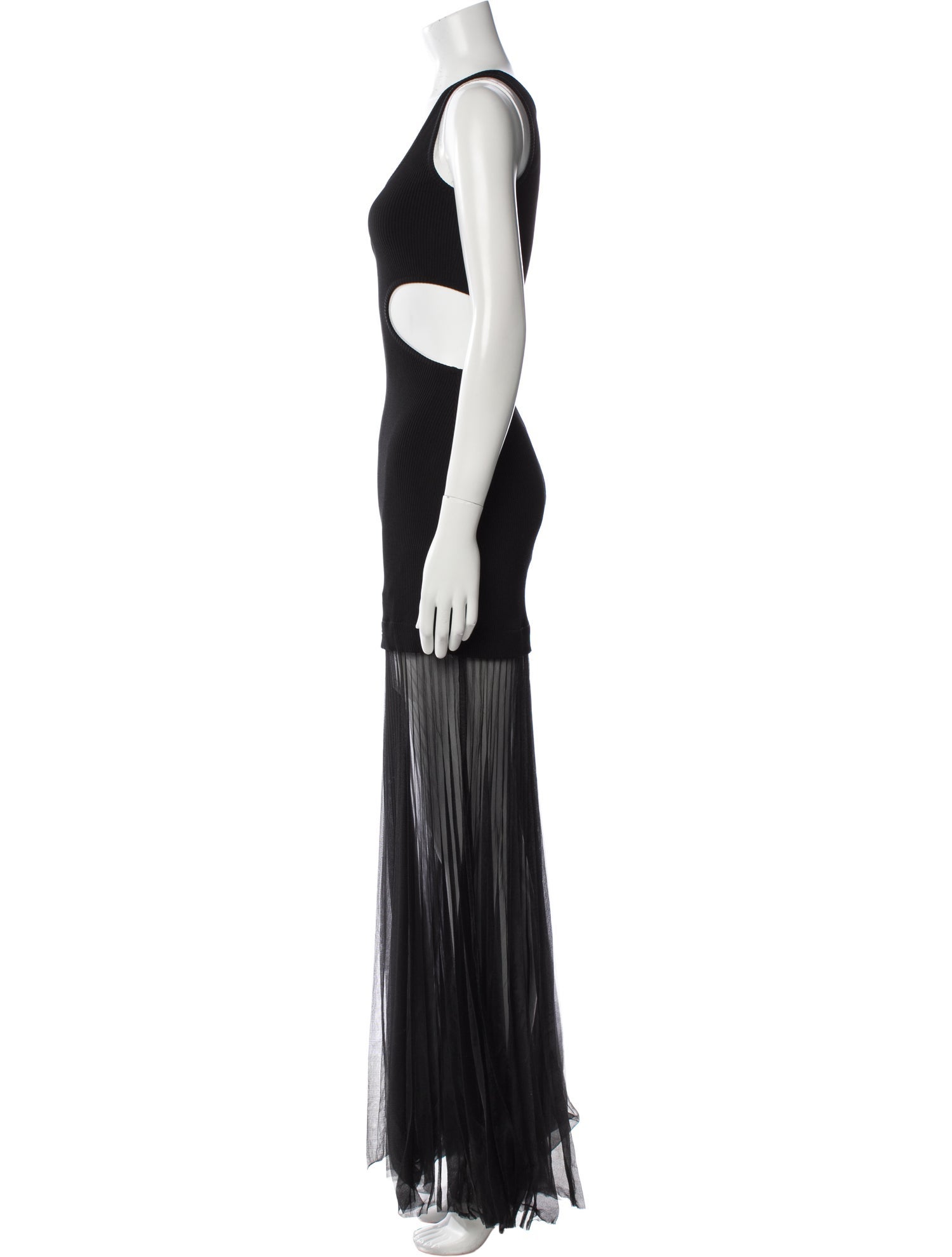 Christopher Kane Scoop Neck Long Dress