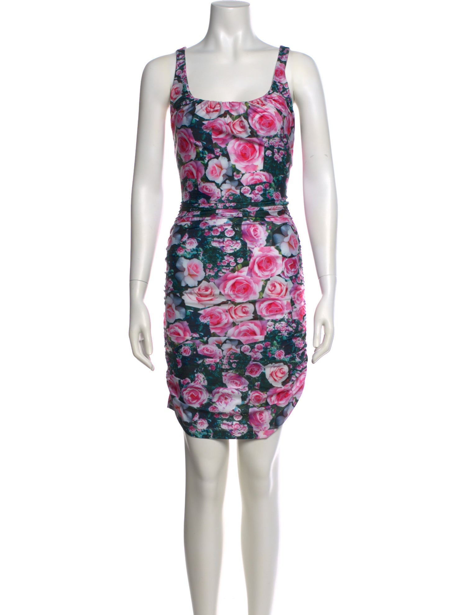 Christopher Kane Floral Print Mini Dress w/ Tags