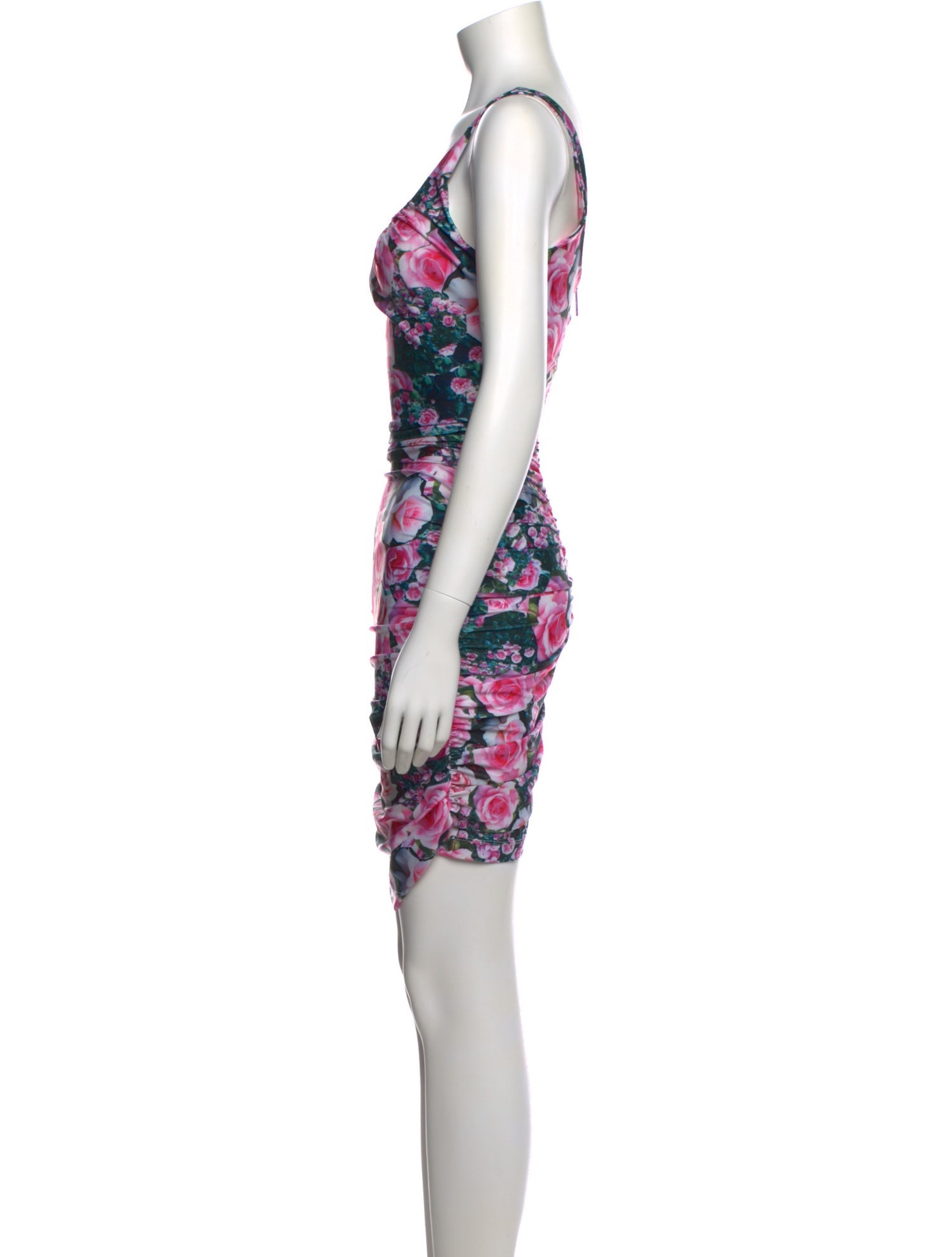 Christopher Kane Floral Print Mini Dress w/ Tags
