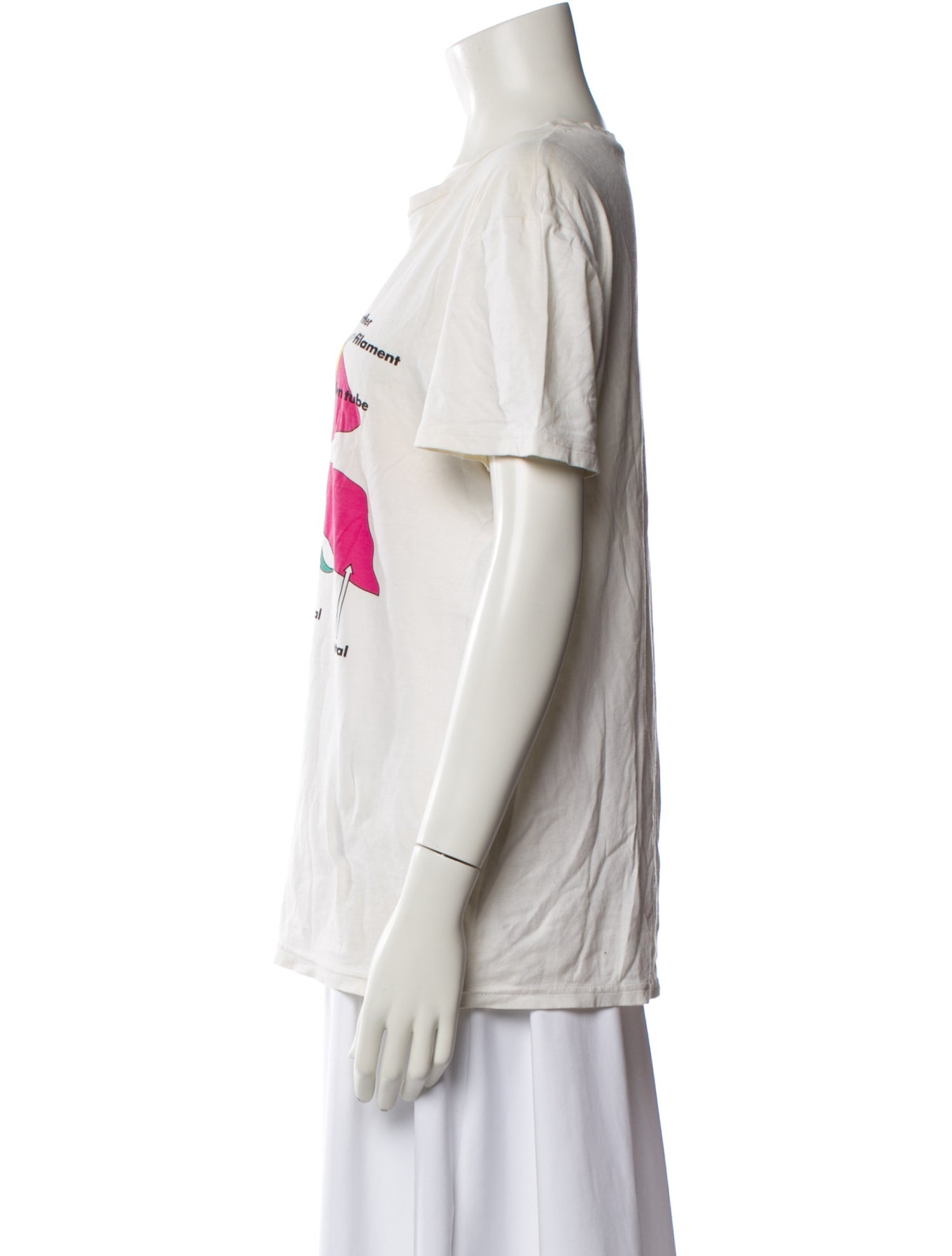 Christopher Kane Graphic Print Crew Neck T-Shirt