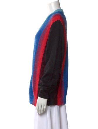 Charles Jeffrey Loverboy Nylon V-Neck Sweater